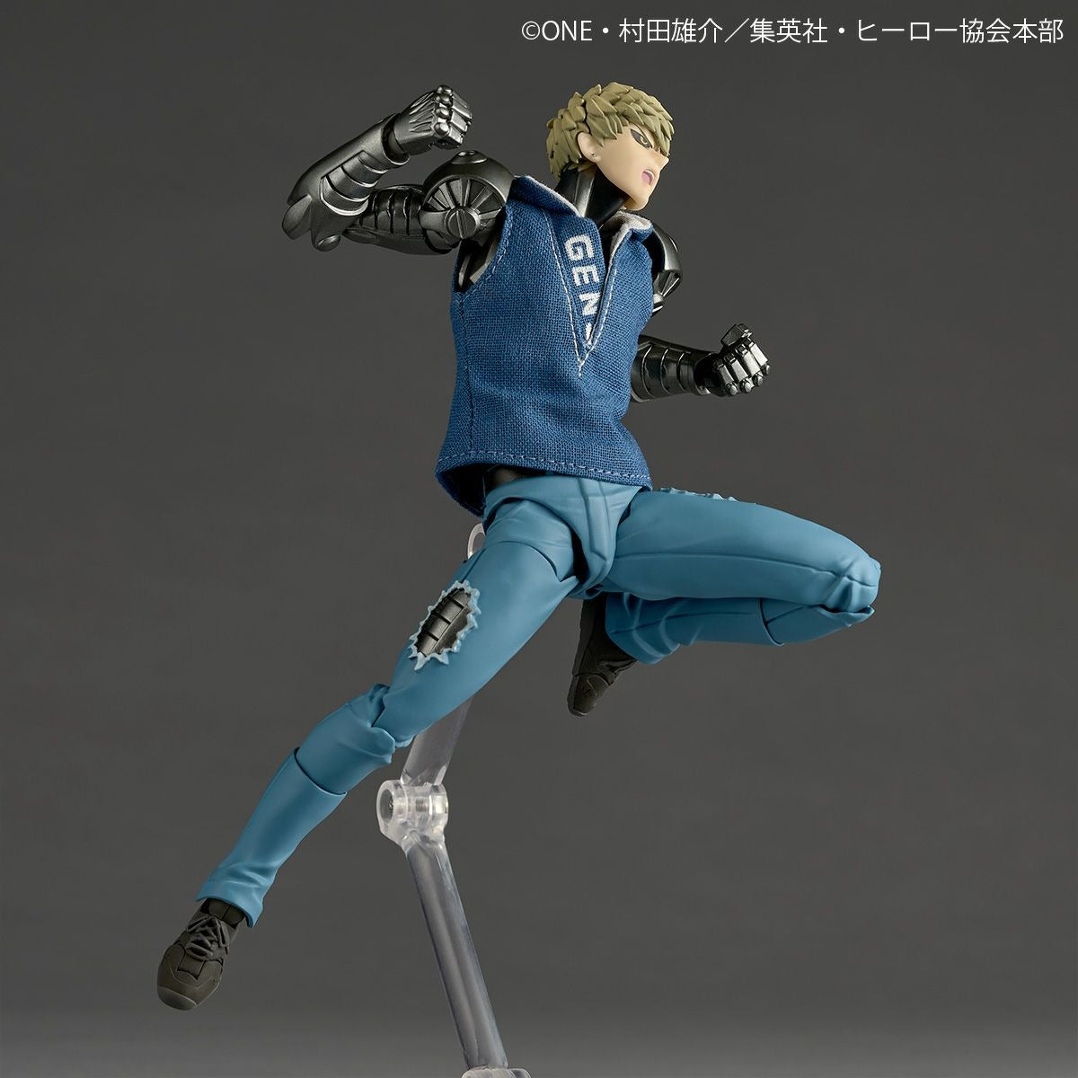 Revoltech Amazing Yamaguchi Genos One Punch Man Figure Presale Kaiyodo from JPN