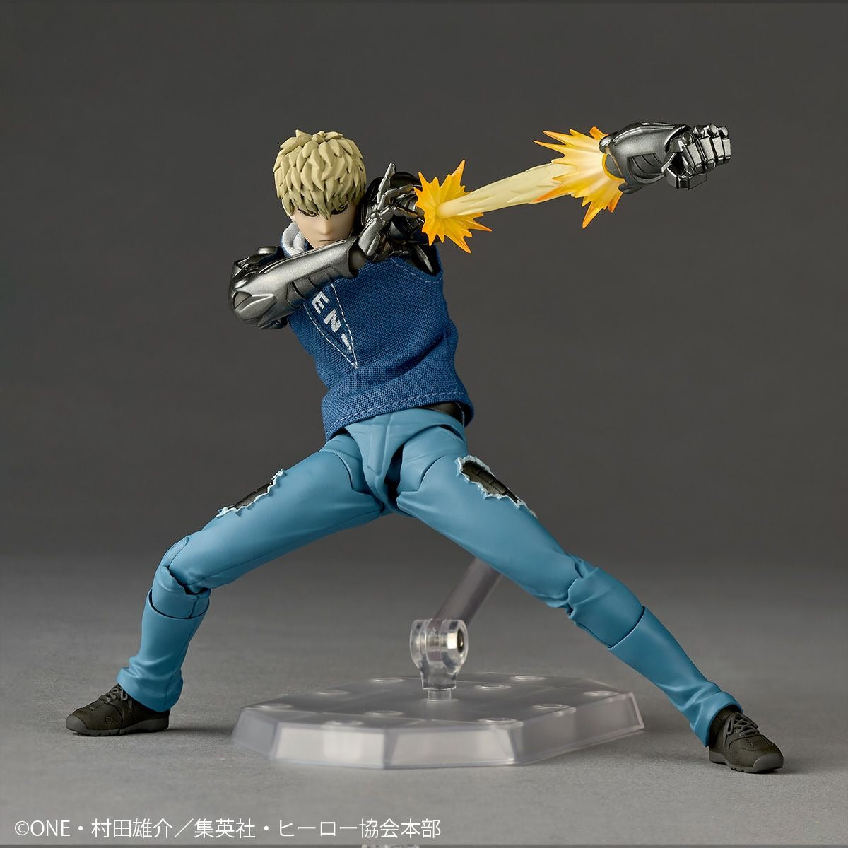 Revoltech Amazing Yamaguchi Genos One Punch Man Figure Presale Kaiyodo from JPN