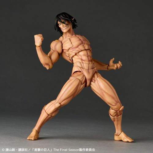 Revoltech Amazing Yamaguchi Attack on Titan Figure (2025 Reissue) with Bonus Parts
