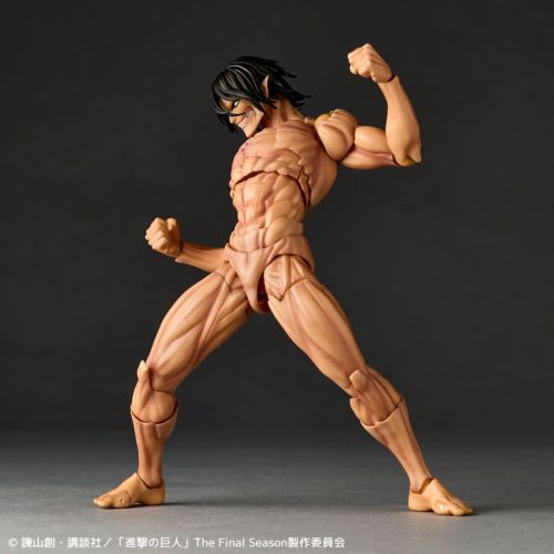 Revoltech Amazing Yamaguchi Attack on Titan Figure (2025 Reissue) with Bonus Parts