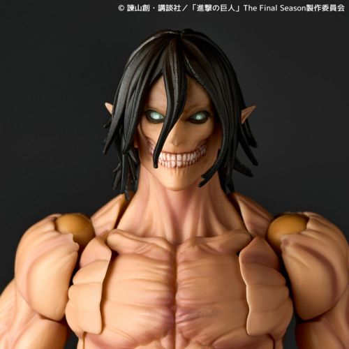 Revoltech Amazing Yamaguchi Attack on Titan Figure (2025 Reissue) with Bonus Parts