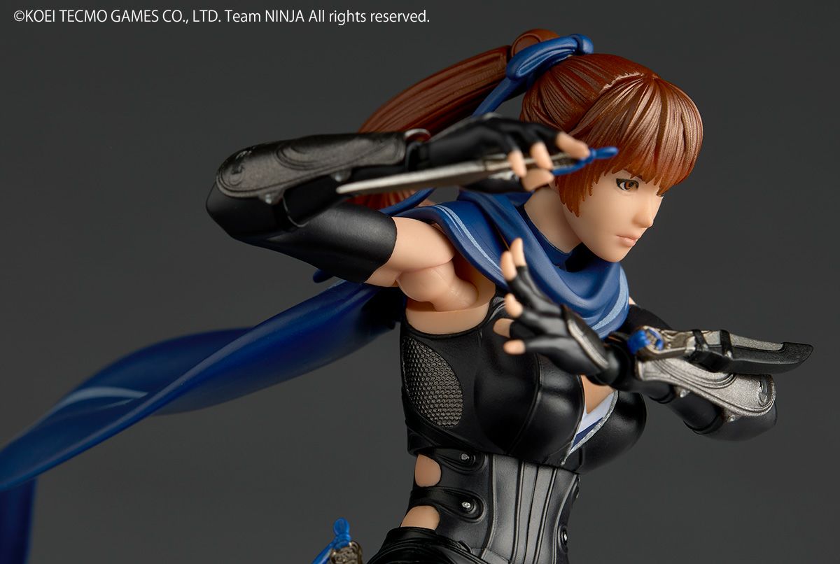 Revoltech Amazing Yamaguchi Kasumi Ninja Gaiden 3 Razor's Edge Ver. Action Figure