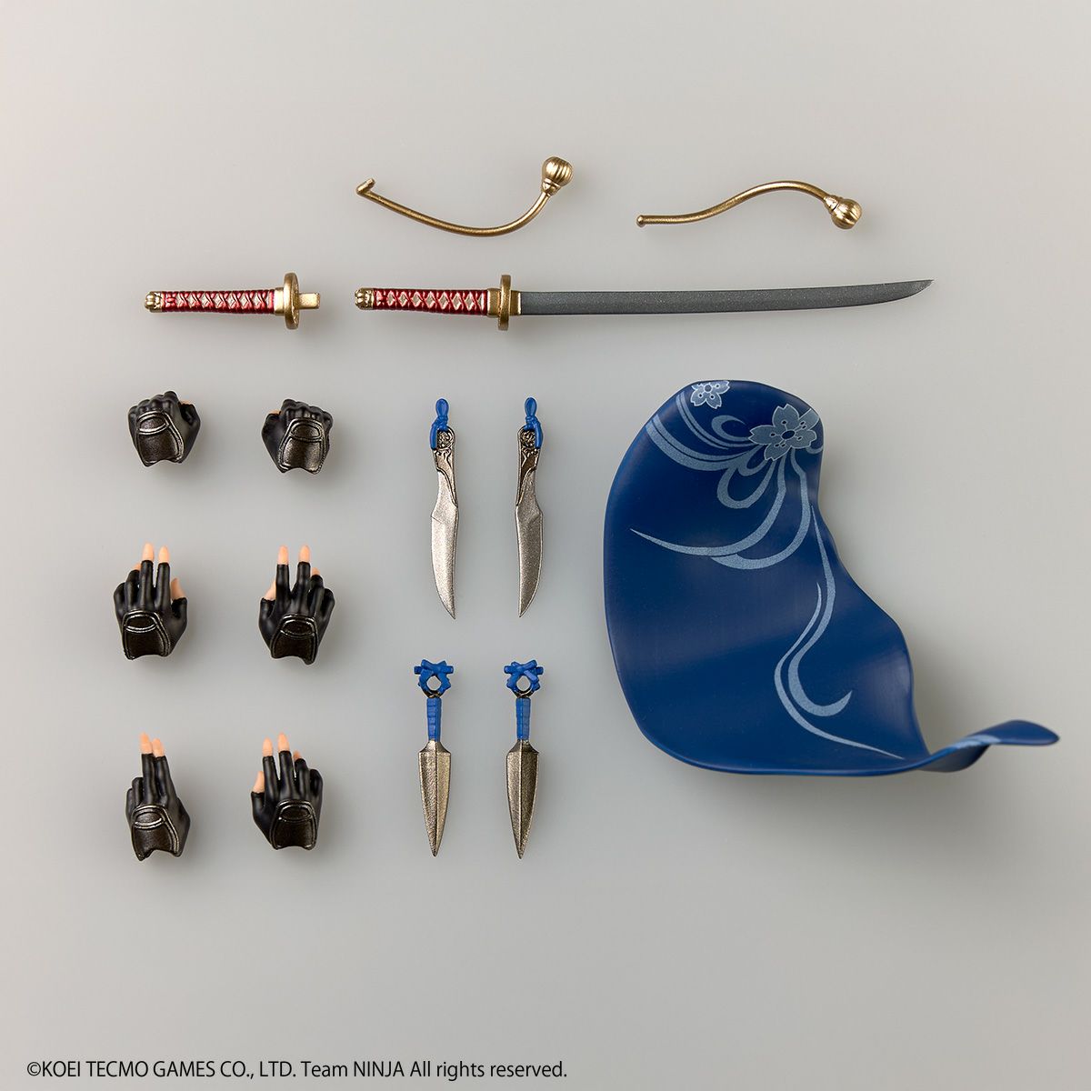 Revoltech Amazing Yamaguchi Kasumi Ninja Gaiden 3 Razor's Edge Ver. Action Figure + Exclusive Parts