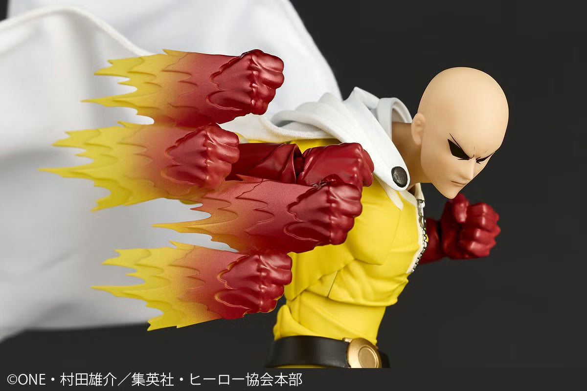 Revoltech Yamaguchi Saitama Action Figure One Punch Man Scheduled for July 2026 Standard