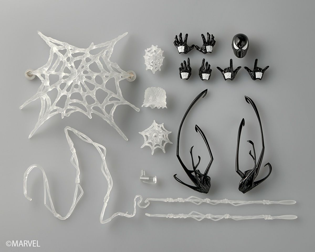 Revoltech Amazing Yamaguchi Symbiote Spider-Man Action Figure Preorder from Japan
