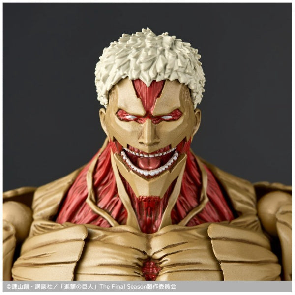 Revoltech Yamaguchi Armored Titan Action Figure Attack on Titan July Preorder