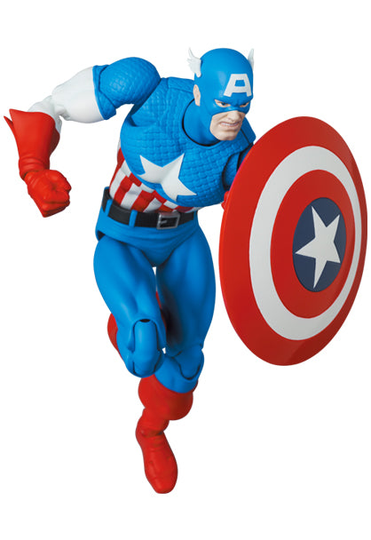 MAFEX No.217 Captain America (Comic Ver.) Marvel Medicom Toy Sep 2024 from Japan
