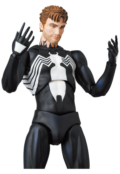 Mafex 147 Marvel Spider-Man Black Costume Comic 6-Inch Figure Restock May 2024