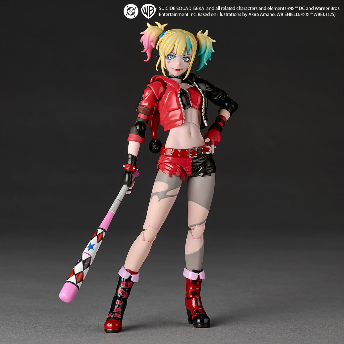 Revoltech Amazing Yamaguchi Harley Quinn Isekai Suicide Squad Ver. Action Figure Japan Pre-order (Release: Dec 2025)