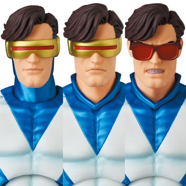 MEDICOM TOY MAFEX 173 CYCLOPS ( Comic Variant Suit Ver ) Figure