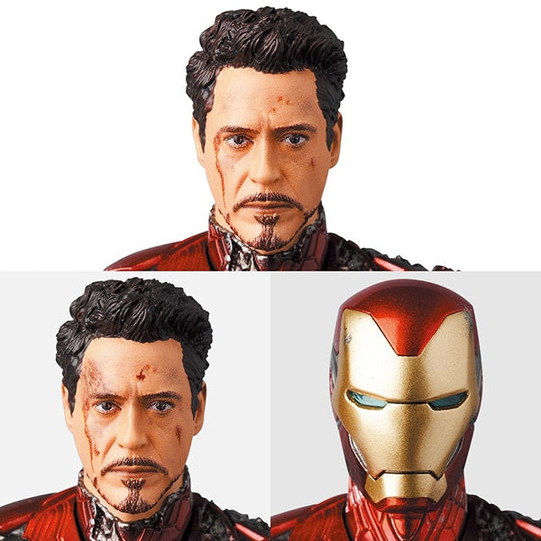 MEDICOM TOY MAFEX IRON MAN MARK85 (BATTLE DAMAGE Ver.)