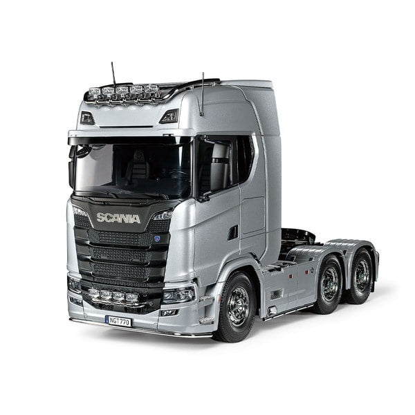 1/14RC Scania 770 S 6x4 Silver Edition Full Operation 56372 Electric Truck