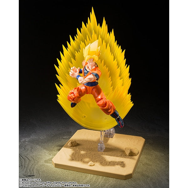 S.H.Figuarts Super Saiyan Son Goku Kamehameha Effect Parts Set