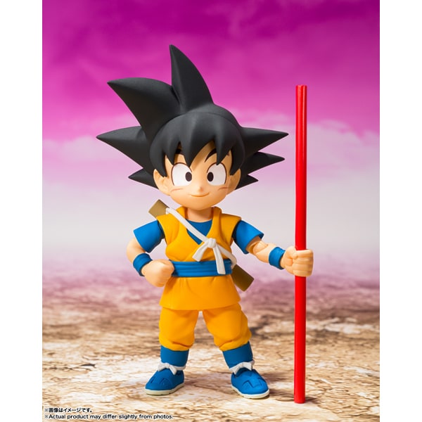 BANDAI SPIRITS S.H.Figuarts Dragon Ball DAIMA - Son Goku (Mini) - DAIMA Ver.