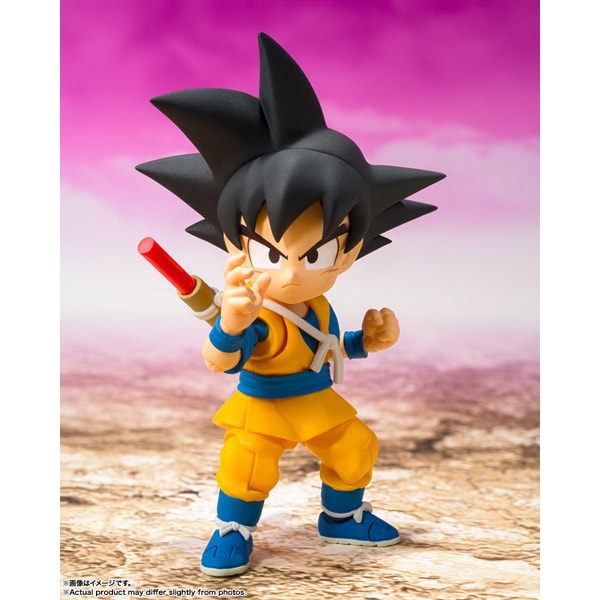BANDAI SPIRITS S.H.Figuarts Dragon Ball DAIMA - Son Goku (Mini) - DAIMA Ver.