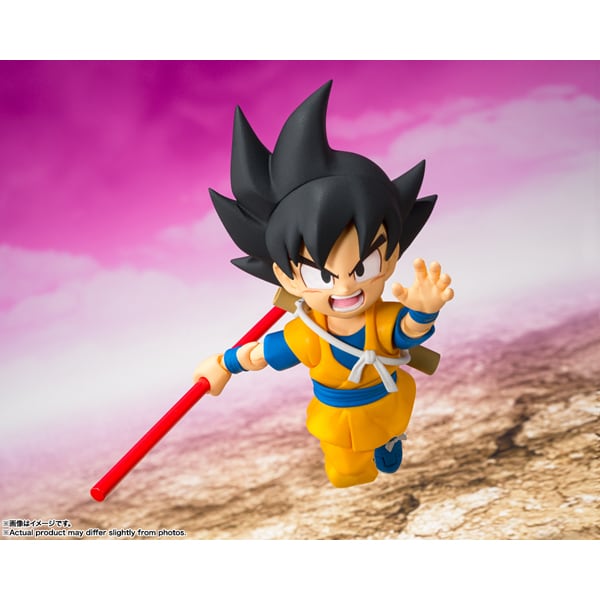 BANDAI SPIRITS S.H.Figuarts Dragon Ball DAIMA - Son Goku (Mini) - DAIMA Ver.