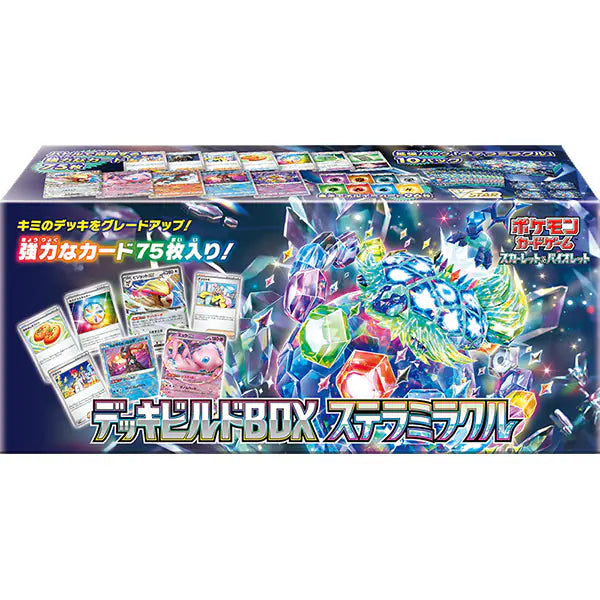 Pokemon Card Stellar Miracle sv7 Deck Build Box Japanese TCG Factory Sealed