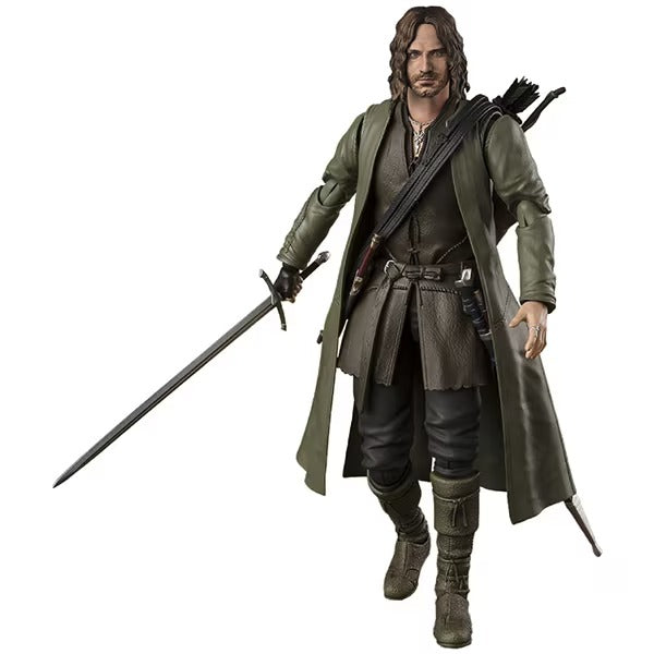Bandai S.H.Figuarts Aragorn Figure LOTR: Fellowship of the Ring Ships Late June