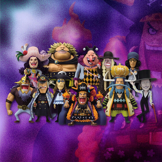 ONE PIECE WCF Premium Figure World Collectable Blackbeard Pirates Kurohige