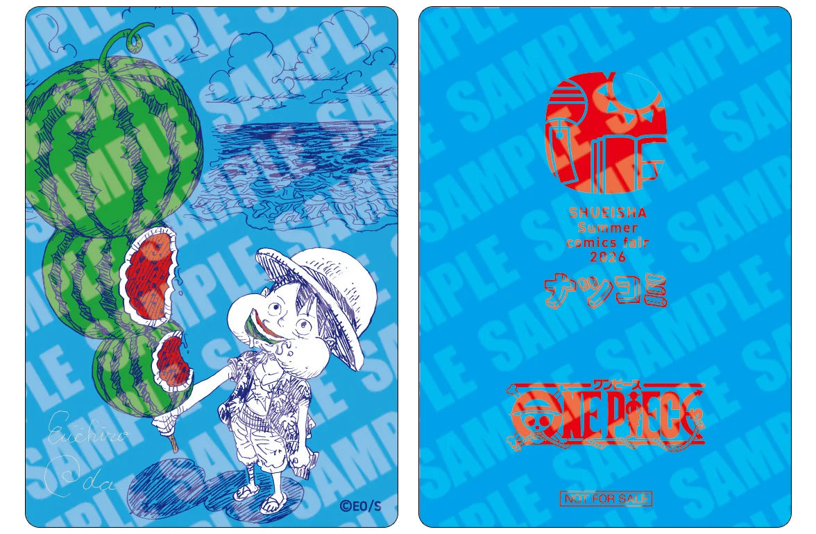 One Piece Natsucomi 2026 Meta Kira Card Monkey D.Luffy Eiichiro Oda Signature