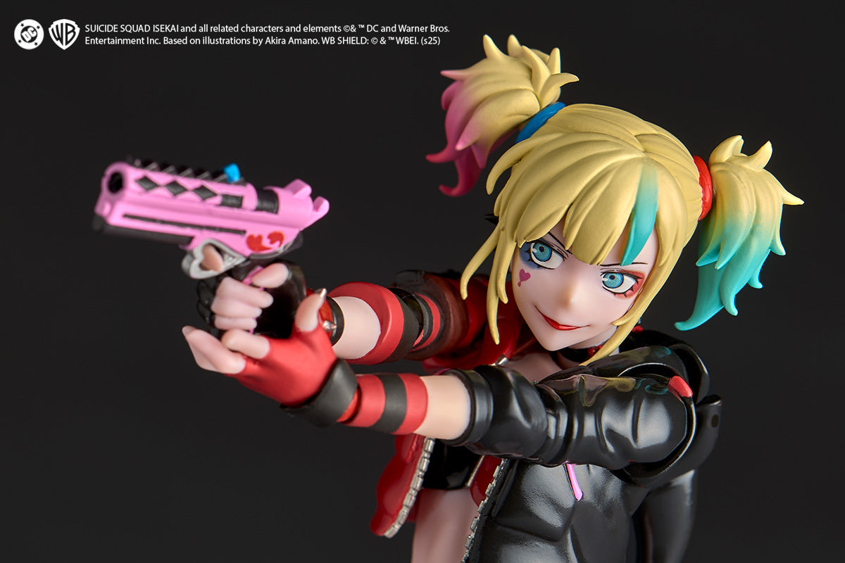 Revoltech Amazing Yamaguchi Harley Quinn Isekai Suicide Squad Ver. Action Figure Japan Pre-order (Release: Dec 2025)