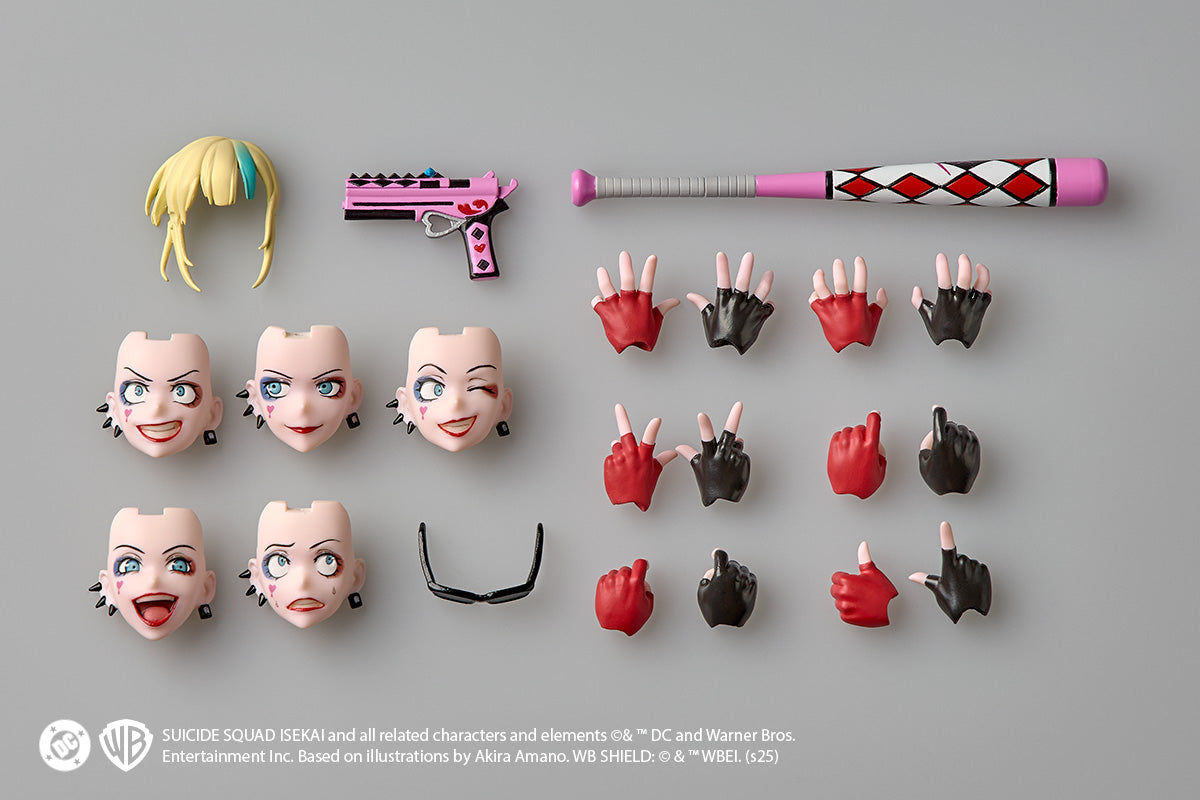 Revoltech Amazing Yamaguchi Harley Quinn Isekai Suicide Squad Ver. Action Figure Japan Pre-order (Release: Dec 2025)