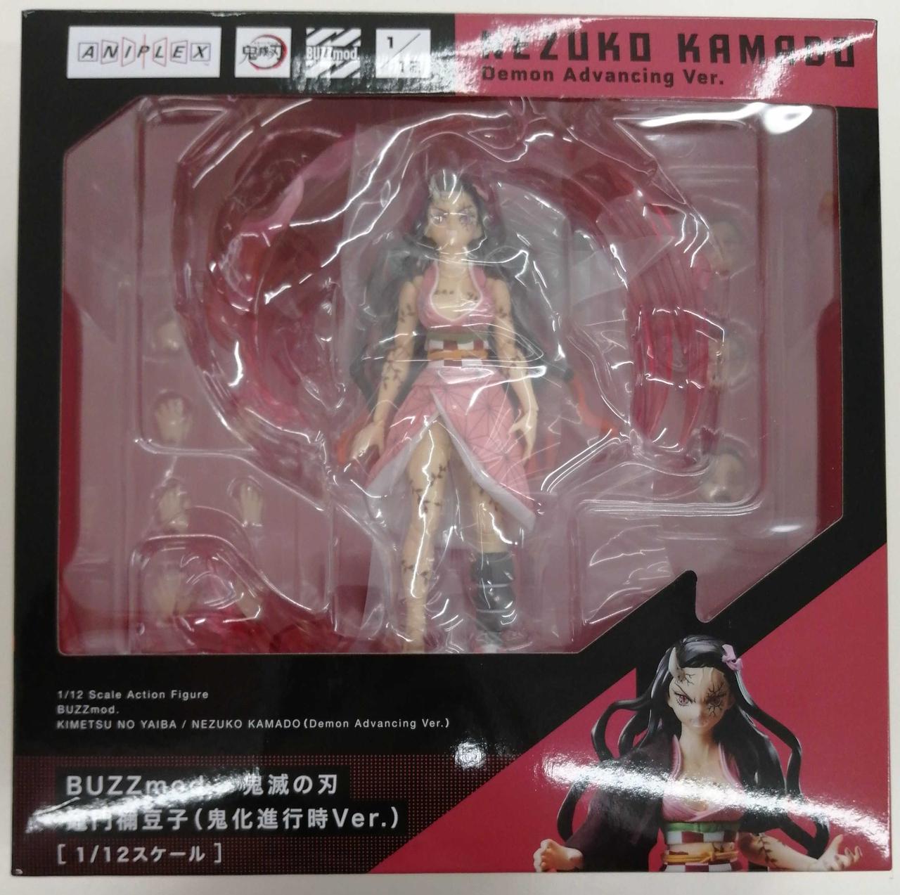 ANIPLEX+ BUZZmod. Demon Slayer Nezuko Kamado Action Figure Kimetsu No Yaiba