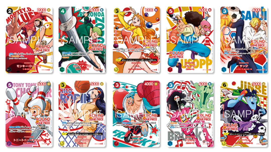 ONE PIECE Card Game ROUND1 Promotion Pack 5 Sealed Packs Japanese 2026