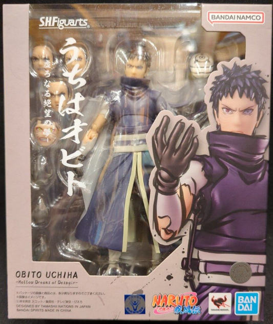 S.H.Figuarts Obito Uchiha Dream of Hollow Despair NARUTO Shippuden Figure USED
