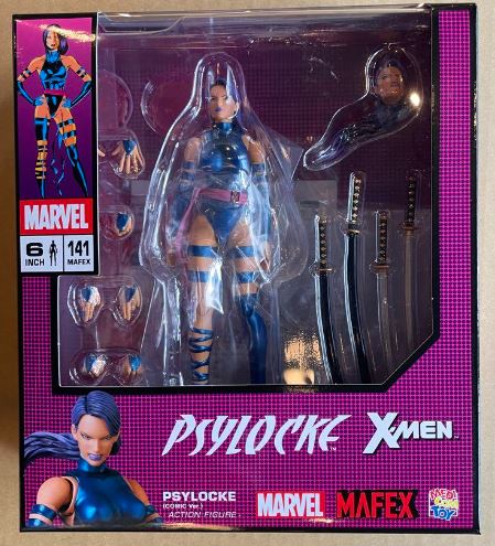 Medicom Toy MAFEX No.141 PSYLOCKE COMIC Ver. Height 150mm Action Figure