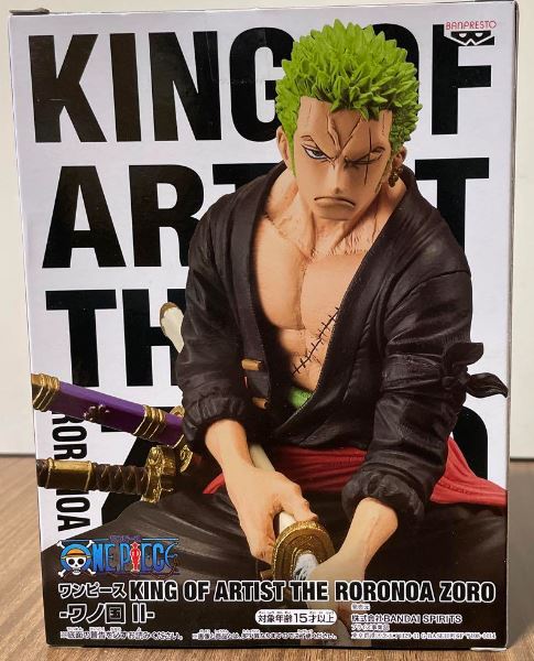 Roronoa Zoro King of Artist Statue One Piece Wanokuni Style II