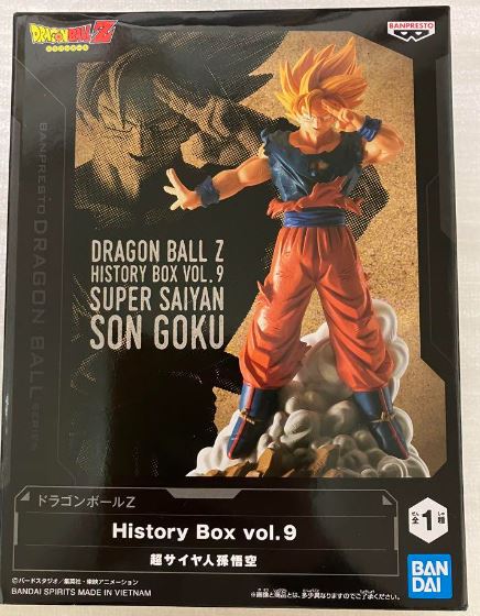 Banpresto Dragon Ball Z History Box Vol.9 Super Saiyan Son Goku Figure
