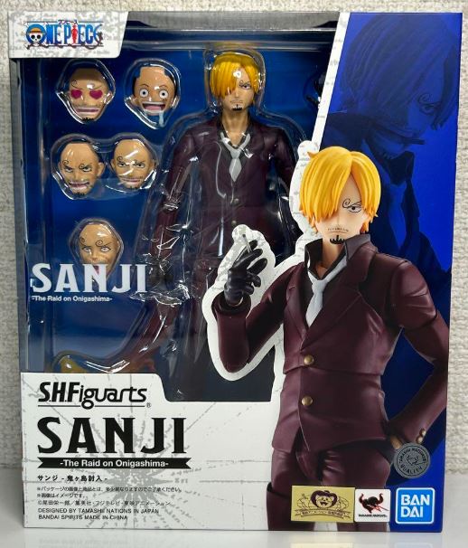 S.H.Figuarts Sanji One Piece The Raid on Onigashima Bandai