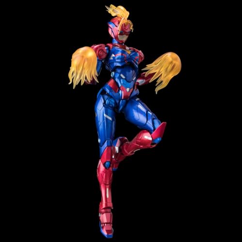 Sentinel Fighting Armor Captain Marvel Die-cast Action Figure Jan 2027 Release from Japan