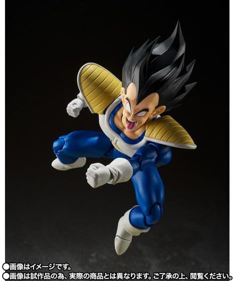 BANDAI S.H.Figuarts Dragon Ball Z Vegeta 24000 Combat Power Action Figure