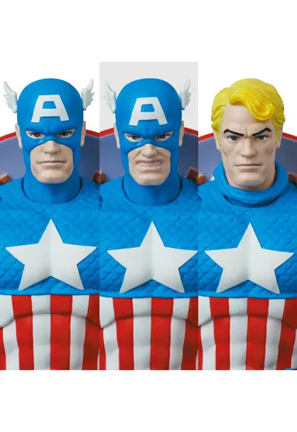 MAFEX No.217 Captain America Comic Ver. Action Figure MEDICOM TOY Pre-Order Oct Tax Included