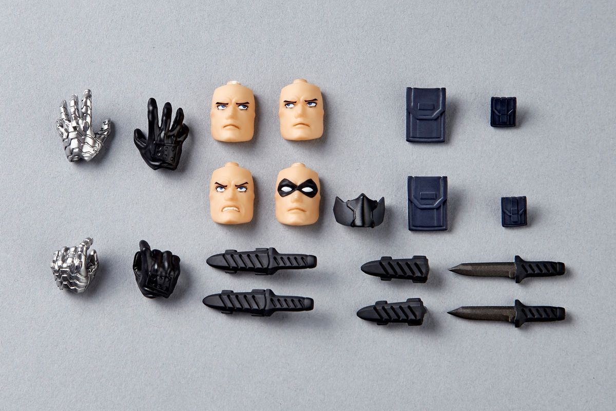 Kaiyodo Amazing Yamaguchi Revoltech Winter Soldier Figure from Japan