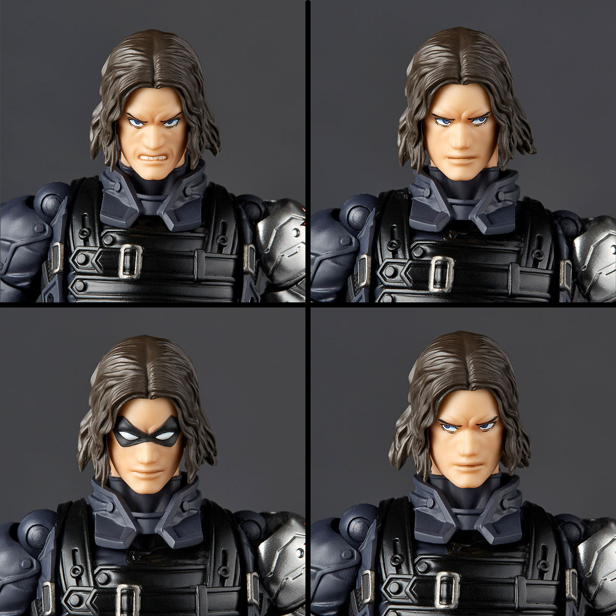 Kaiyodo Amazing Yamaguchi Revoltech Winter Soldier Figure from Japan