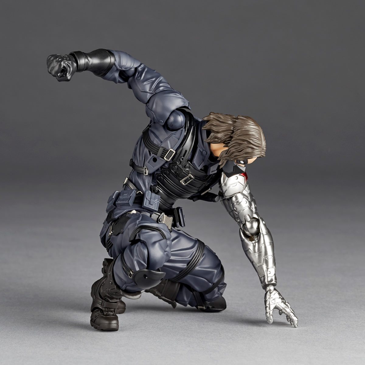 Kaiyodo Amazing Yamaguchi Revoltech Winter Soldier Figure from Japan