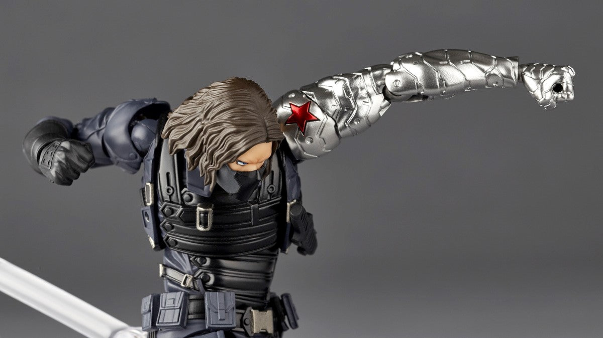Kaiyodo Amazing Yamaguchi Revoltech Winter Soldier Figure from Japan