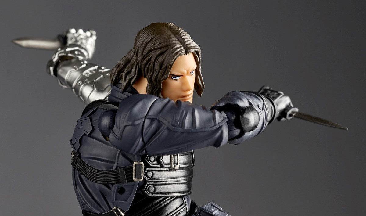 Kaiyodo Amazing Yamaguchi Revoltech Winter Soldier Figure from Japan