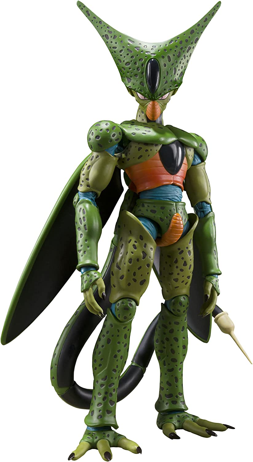 S.H.Figuarts Dragon Ball Z Cell First Form ABS PVC Action Figure Bandai Spirits