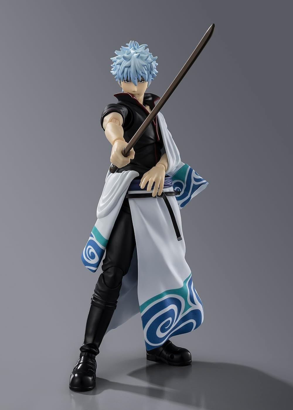 TAMASHII NATIONS S.H.Figuarts Gintoki Sakata Action Figure from Gintama Japan