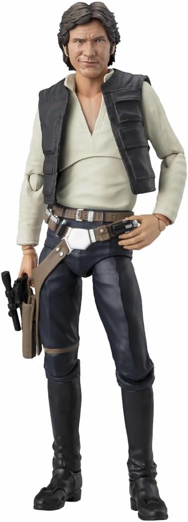 Bandai S.H.Figuarts Star Wars A New Hope Han Solo Classic Ver. from Japan