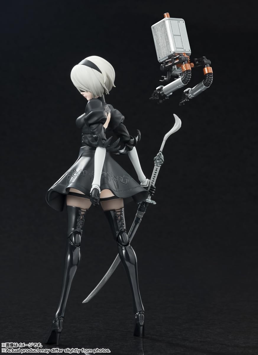 S.H.Figuarts 2B Figure Anime NieR:Automata Ver1.1a BANDAI