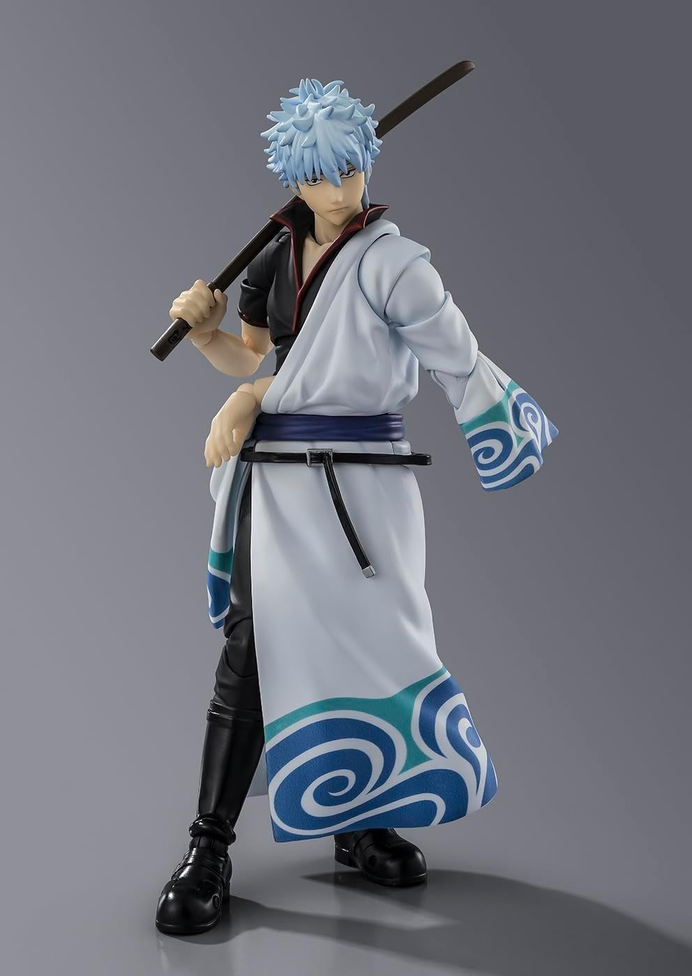 TAMASHII NATIONS S.H.Figuarts Gintoki Sakata Action Figure from Gintama Japan