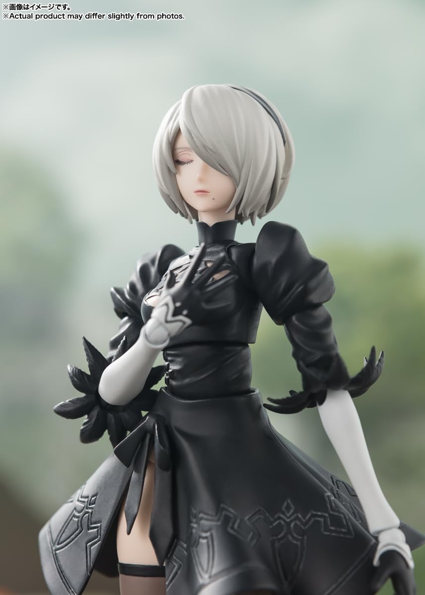 S.H.Figuarts 2B Figure Anime NieR:Automata Ver1.1a BANDAI