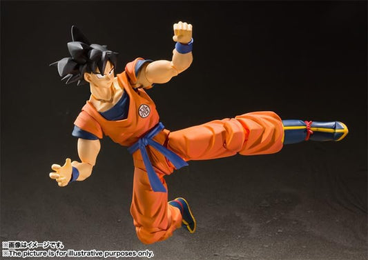 S.H.Figuarts DRAGONBALL Z Son Goku Saiyan Grown On Earth Action Figure