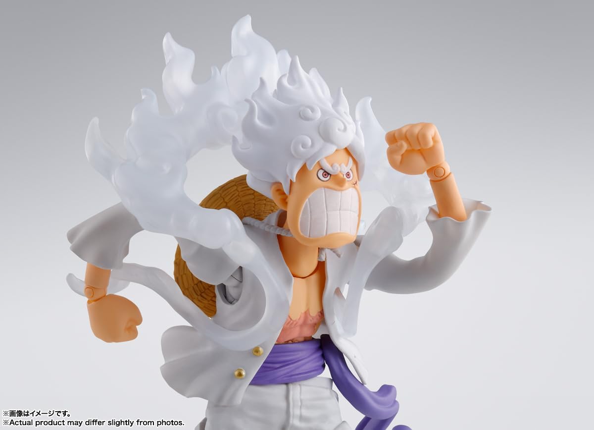S.H.Figuarts ONE PIECE Monkey D. Luffy Gear 5 TAMASHII NATIONS Bandai