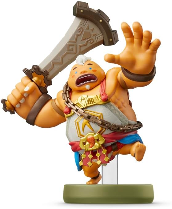 Set of 4 Tulin Yunobo Sidon Riju amiibo Zelda Tears Kingdom Switch from Japan